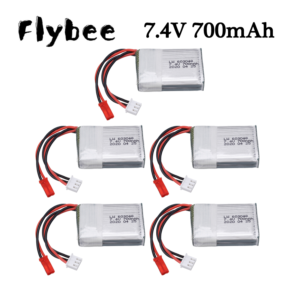 Rc Hobby Hub - 7.4V 700mAh 25c Lipo Battery For