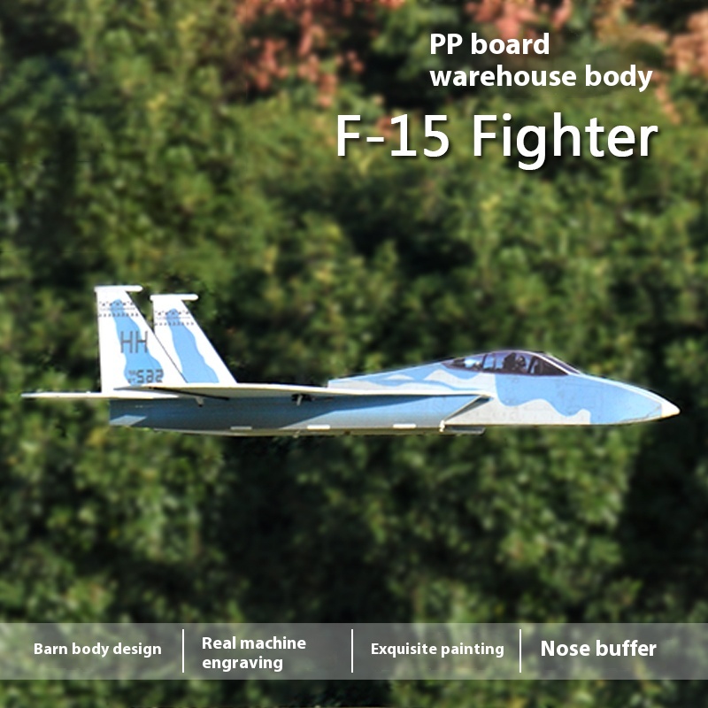 Rc Hobby Plane - F15 Fighter Jet 740mm Wingspan Pp