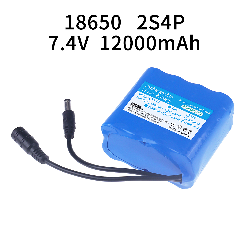 2S4P 18650 Lithium Battery 7.4 - Rc Hobby Hub 评论和价格