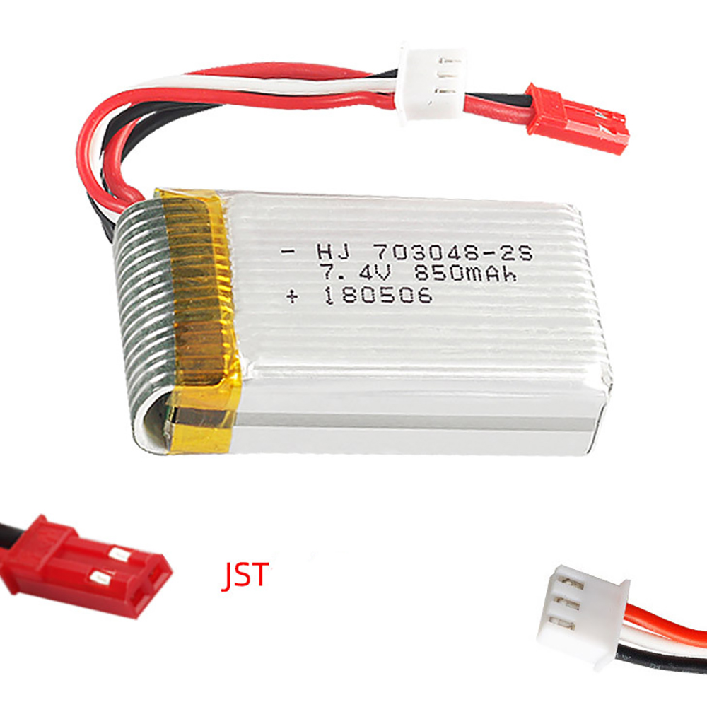 1-5pcs  2s 7.4V 850mAh 703048  - Rc Hobby Hub 评论和价格