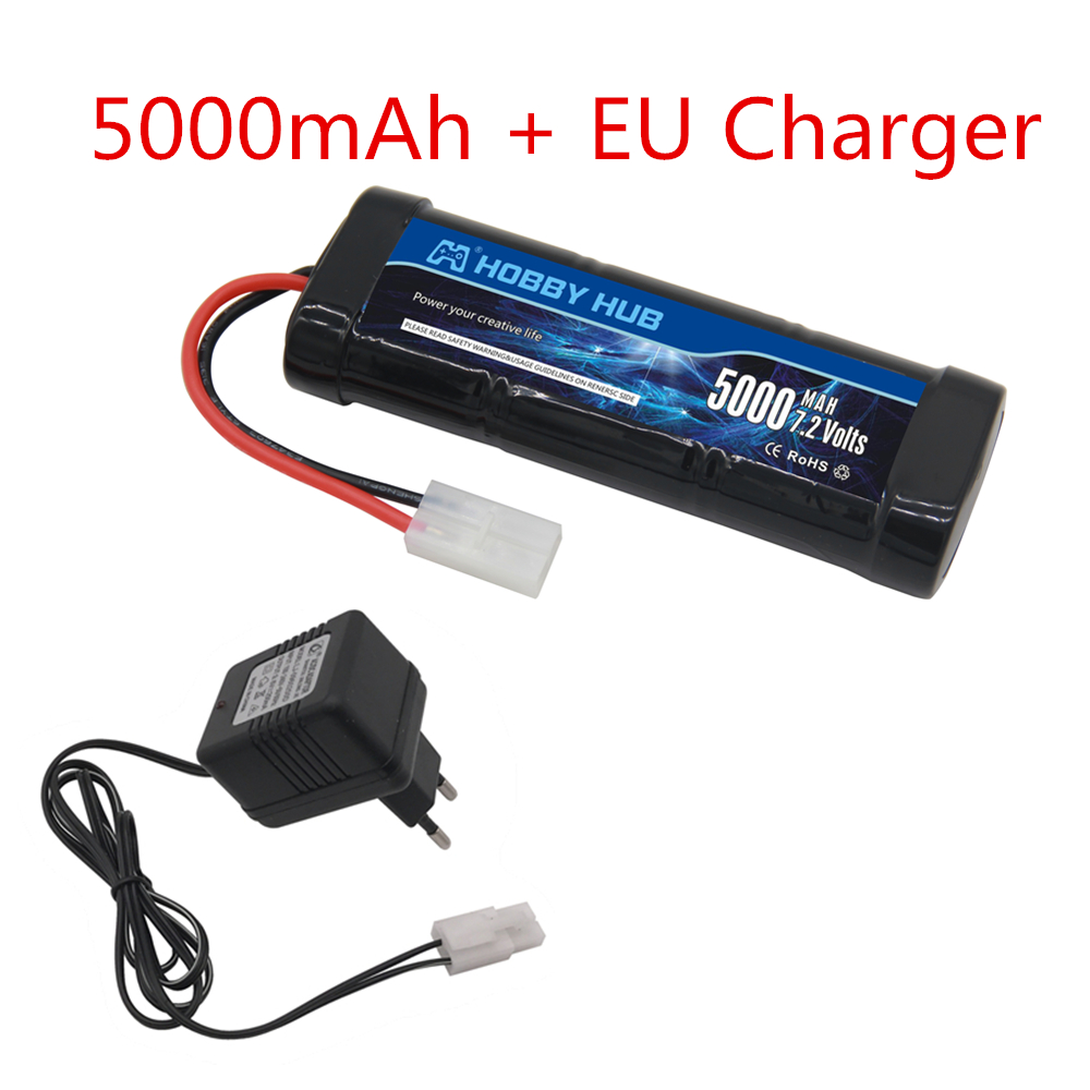 7.2V 5000mAh Ni-MH Battery Pac - Rc Hobby Hub 评论和价格