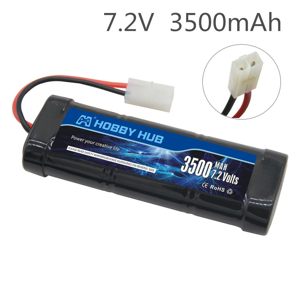 7.2V 5000mAh Ni-MH Battery Pac - Rc Hobby Hub 评论和价格