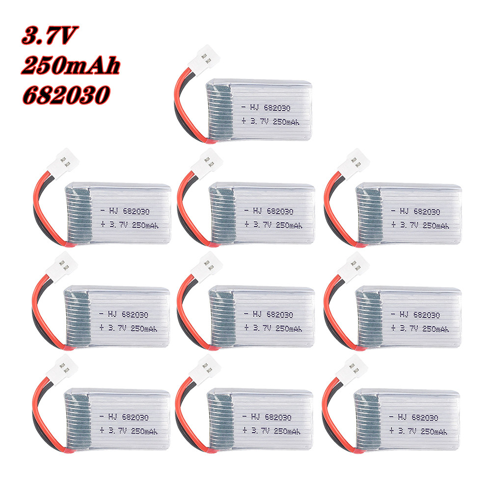 4/5/10pcs High Rate 3.7V 250mA - Rc Hobby Hub 评论和价格