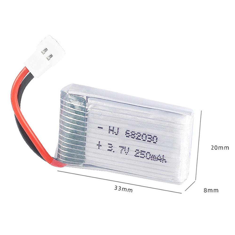4/5/10pcs High Rate 3.7V 250mA - Rc Hobby Hub 评论和价格