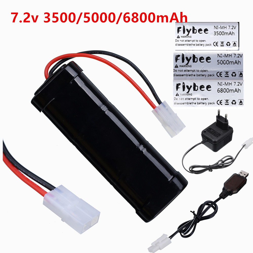 New 7.2V Battery 5000/6800mAh  - Rc Hobby Trucks 评论和价格