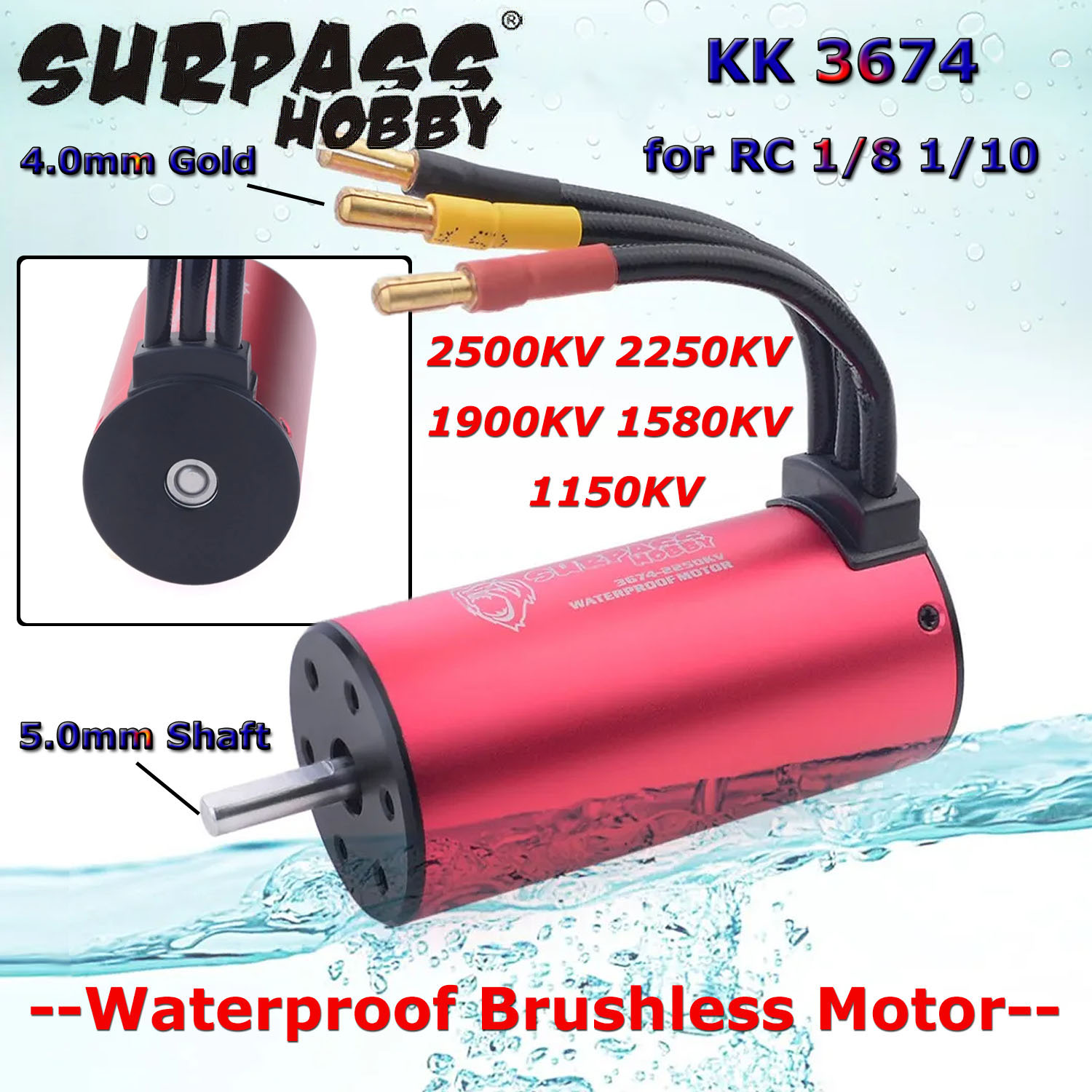 SURPASS HOBBY KK 3674 Waterpro - Rc Hobby Grade Truck 评论和价格