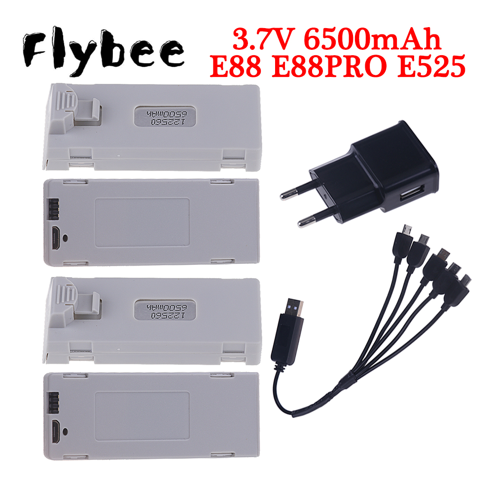 Original E88 Battery 3.7V 6500 - Rc Hobby Hub 评论和价格