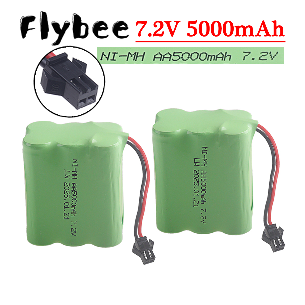 (SM-2P Plug) 7.2V 5000mah NiMH - Rc Hobby Hub 评论和价格