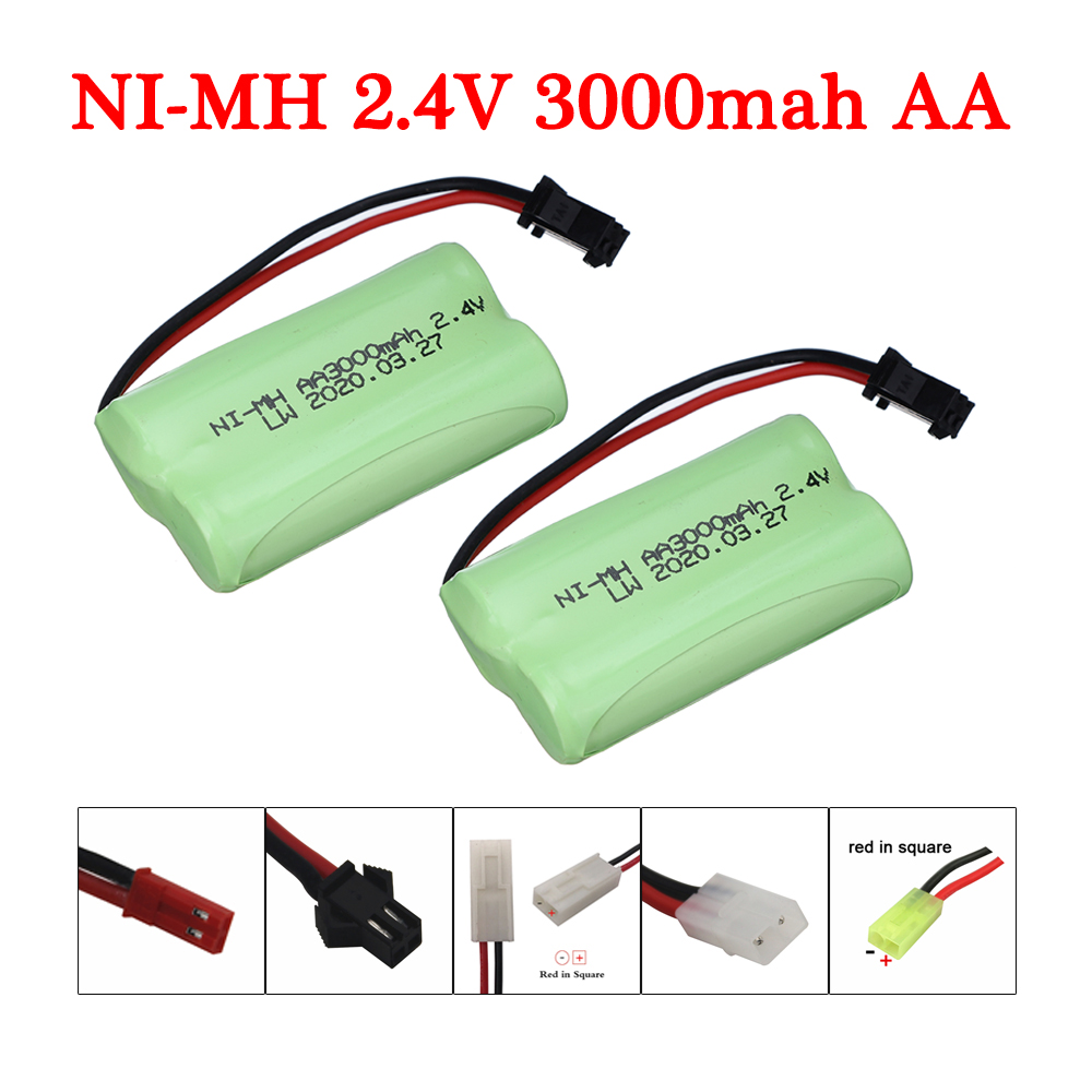 2.4V 3000mah NIMH AA Battery p - Rc Hobby Trucks 评论和价格