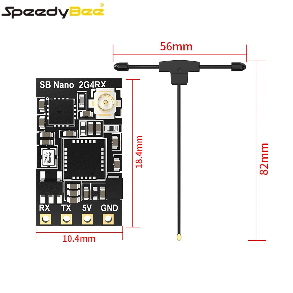 SpeedyBee Nano ELRS 2.4GHz RX  - Rc Plane Hobby Zone 评论和价格
