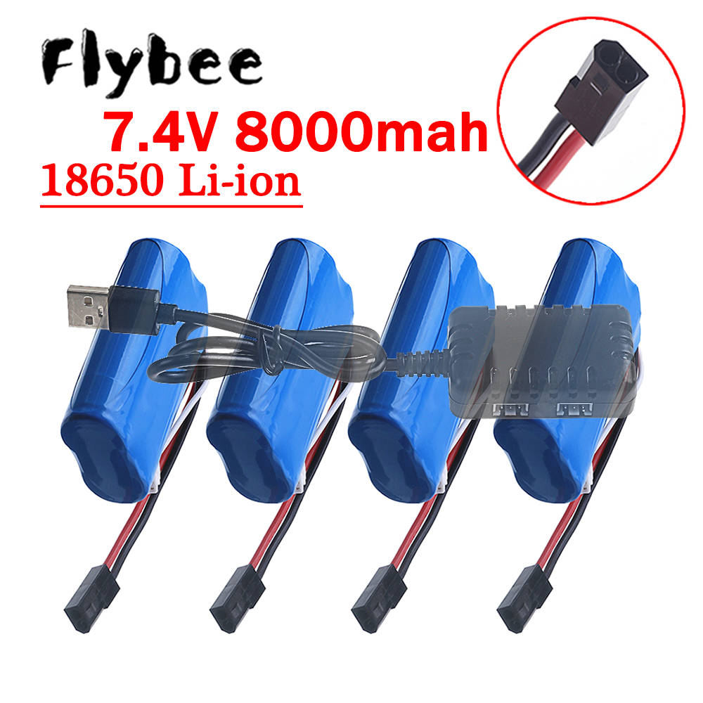 (5500 Plug) 18650 7.4V 8000Mah - Rc Hobby Hub 评论和价格