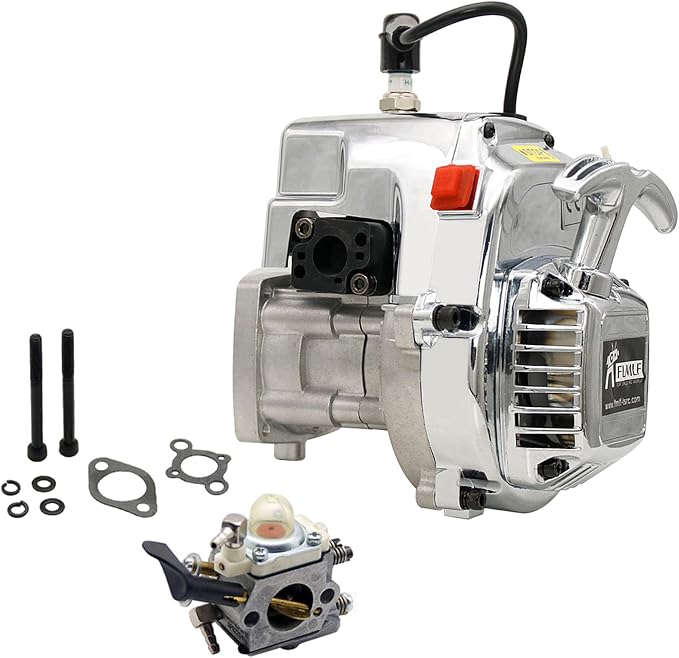 FLMLF 29CC 4 Bolt Engine Chrom - Rc Hobby Grade Truck 评论和价格