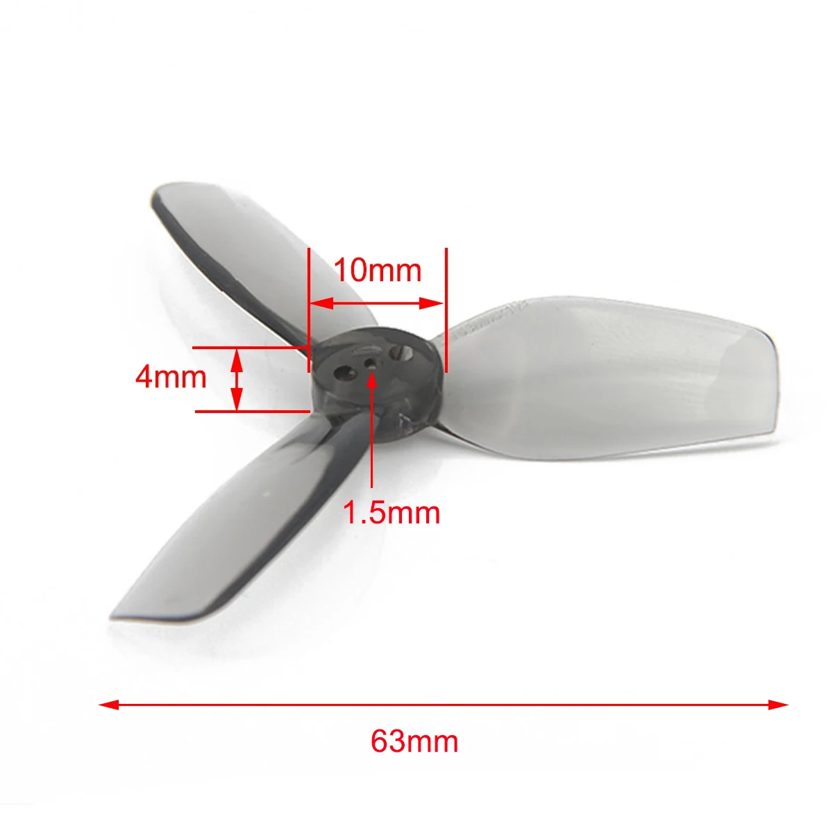 NEEBRC 2/4/8 Pairs 2.5inch 63m - Rc Plane Hobby Zone 评论和价格