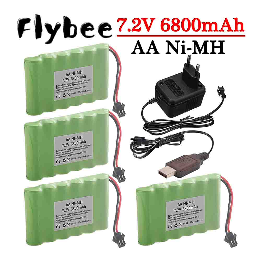 Ni-MH 7.2V 6800mAh SM Plug Bat - Rc Hobby Hub 评论和价格
