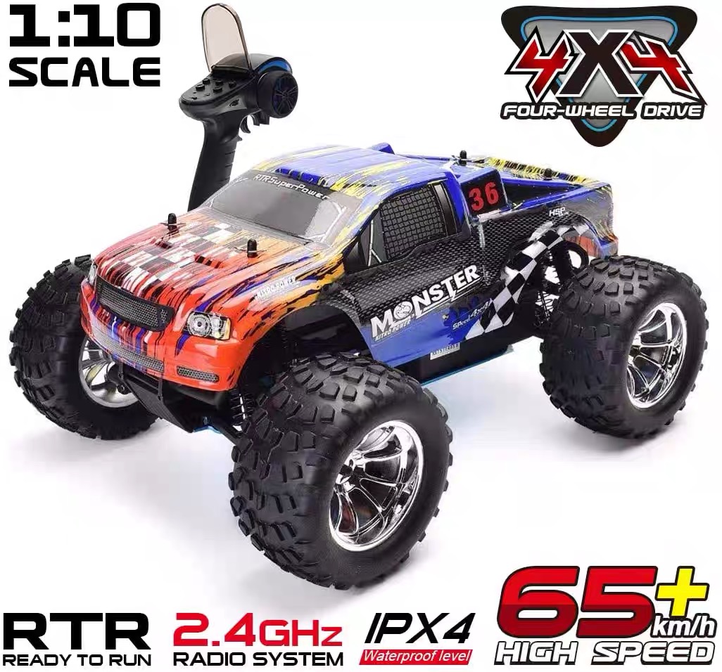HSP RC Truck 1:10 Scale Nitro  - Rc Hobby Grade Truck 评论和价格
