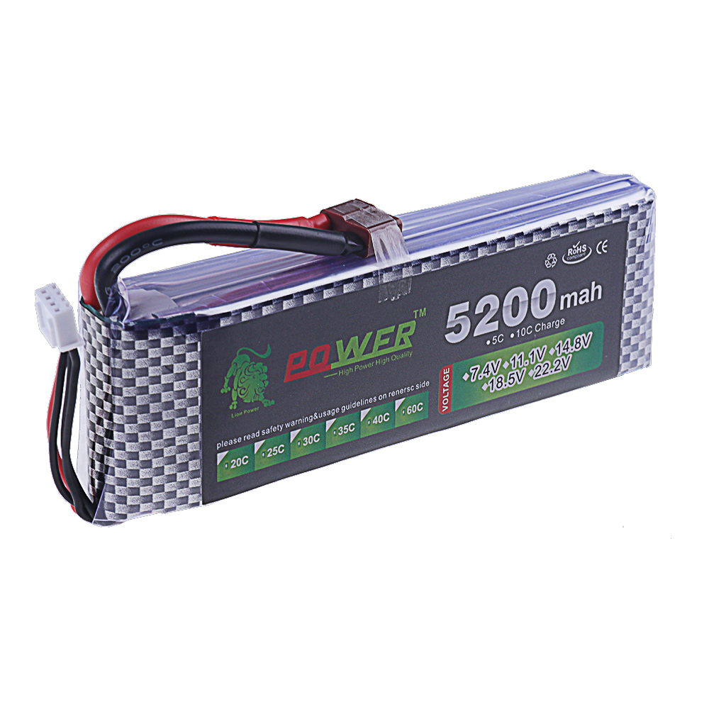 3S Lipo Battery 11.1V 5200mah  - Rc Hobby Hub 评论和价格