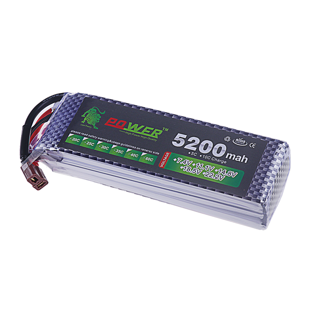 3S Lipo Battery 11.1V 5200mah  - Rc Hobby Hub 评论和价格